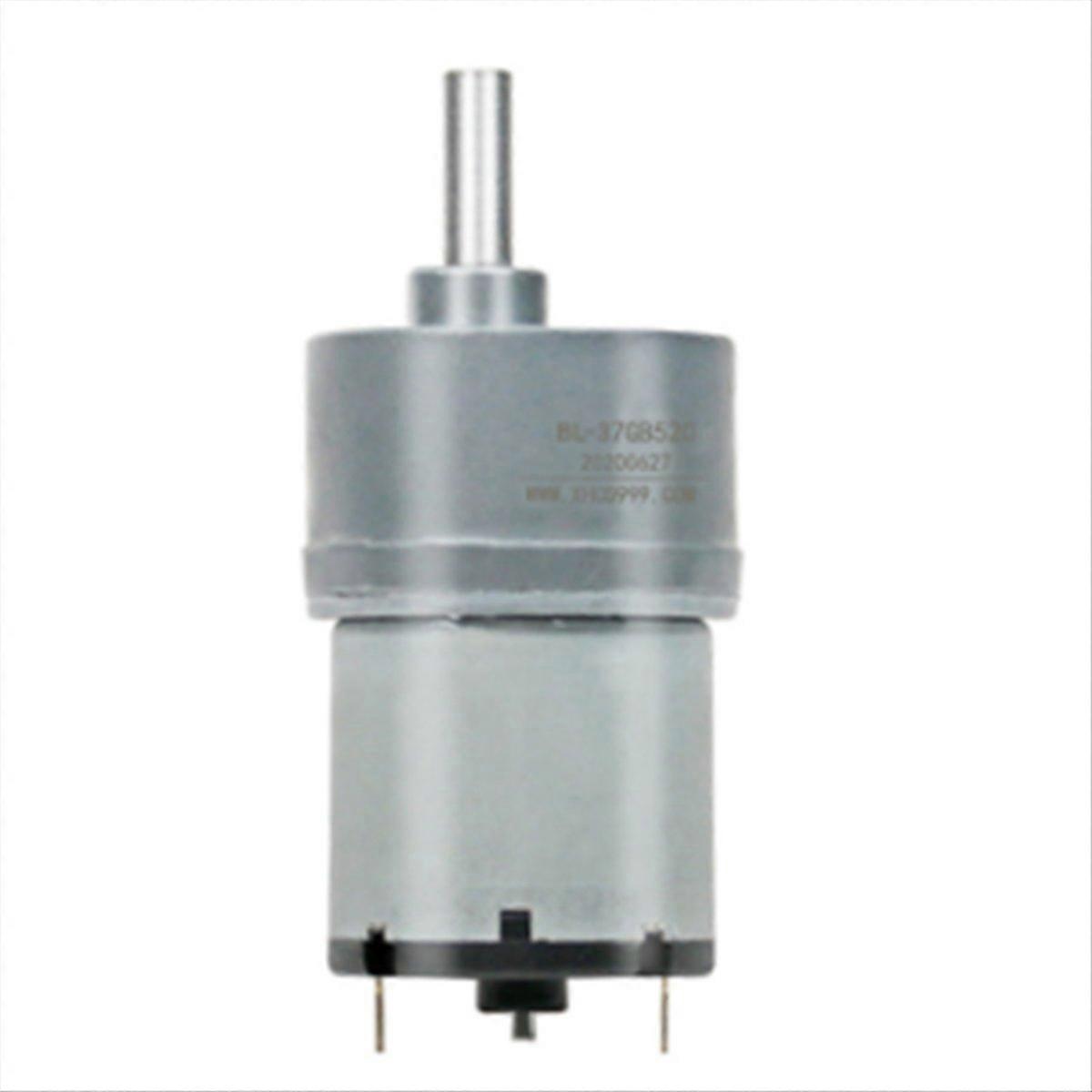 Hochleistungsfähiger, Reversibler Miniatur-getriebemotor Jgb37-520, 12 V, 600 U/min, Bürstenbehaftet, Hohes Drehmoment Und Mikrodrehzahl.