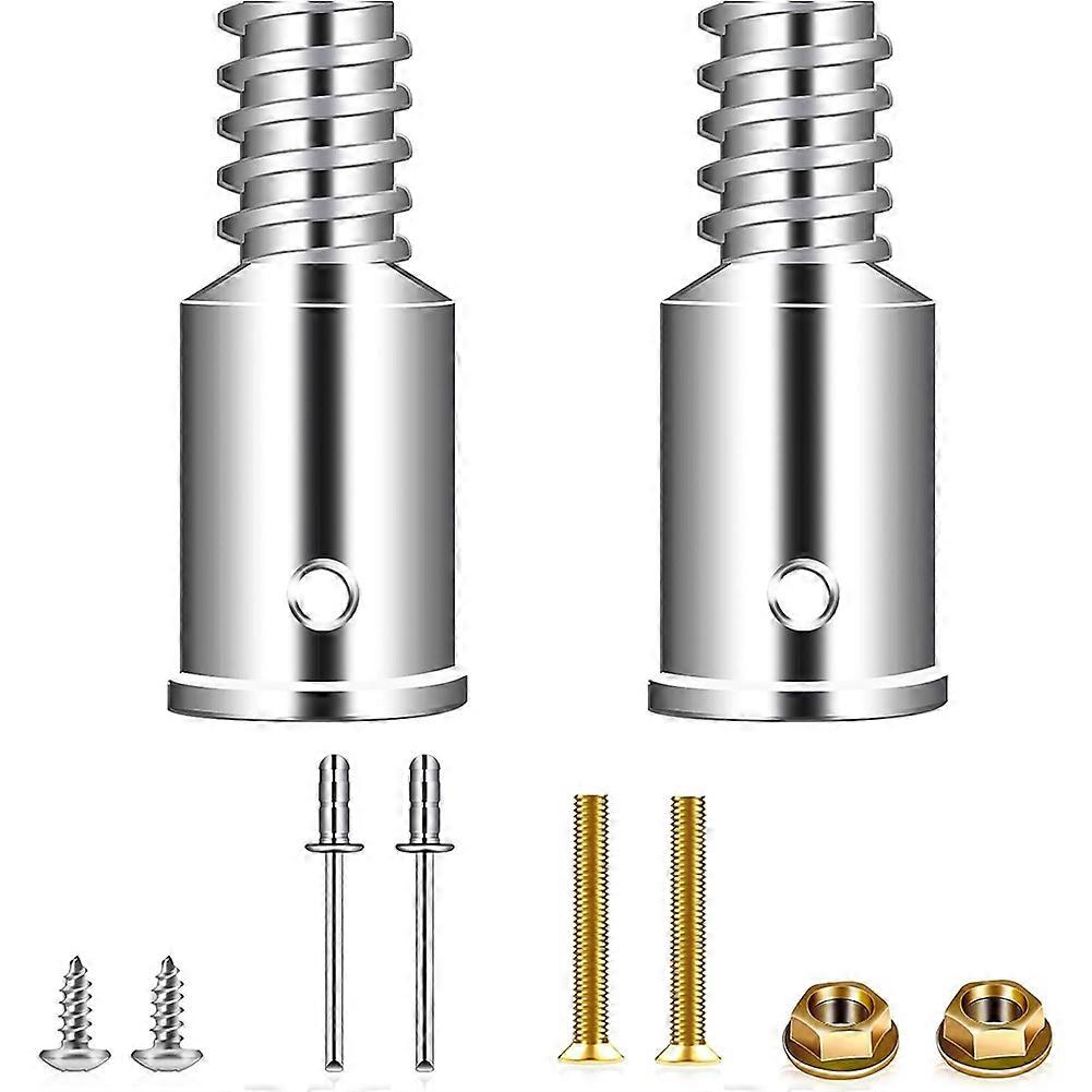 Ersatz-gewinde-reparaturset, Adapterspitzen Für Besen-/moppstielverlängerung (2er-pack), 2 Stück.
