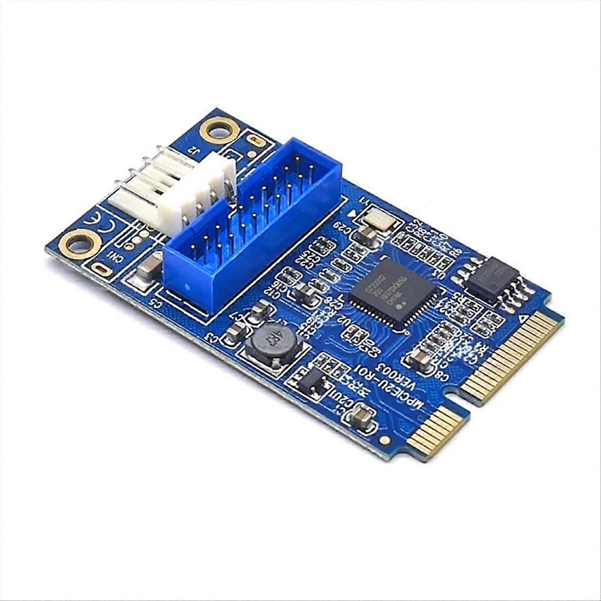 Mini Pci-e Auf Usb 3.0 Adapterkarte, Mini Pcie Auf 19-pin Erweiterungskarte, 5 Gbit/s Für Windows 7/8/10/linux