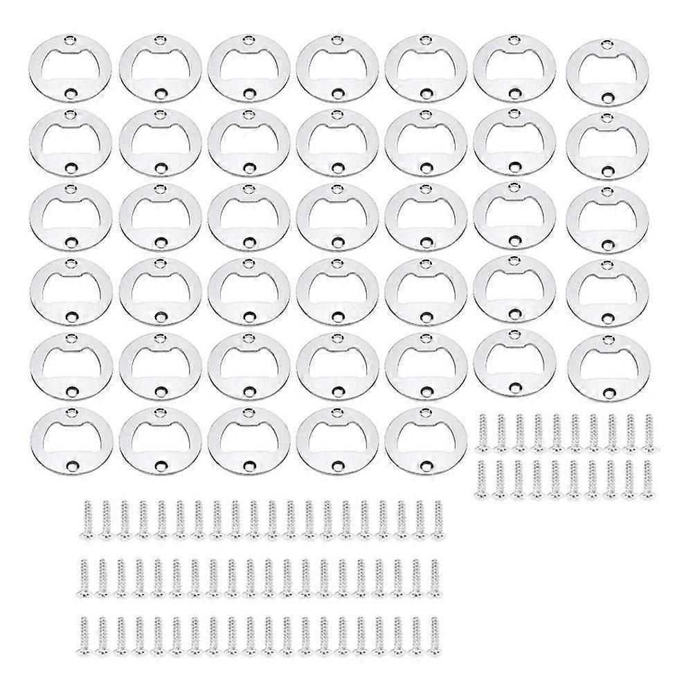 40-teiliges Set Mit Schraubflaschenöffnern, Runden Flaschenöffnern Und Einsatzflaschenöffnern Für Bars, Restaurants Und Den Heimgebrauch.
