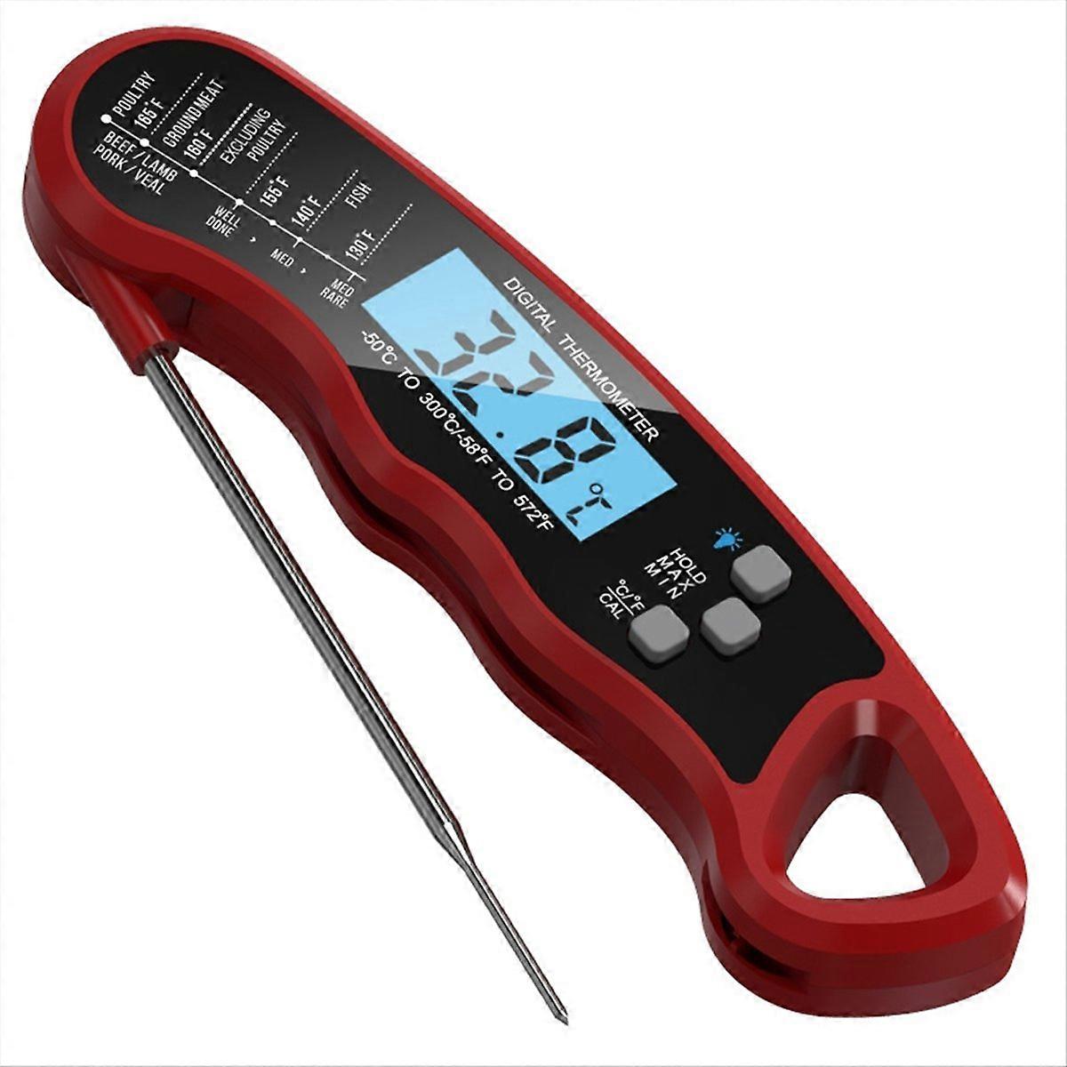 Sofort Ablesbares Fleischthermometer Für Grill Und Bbq