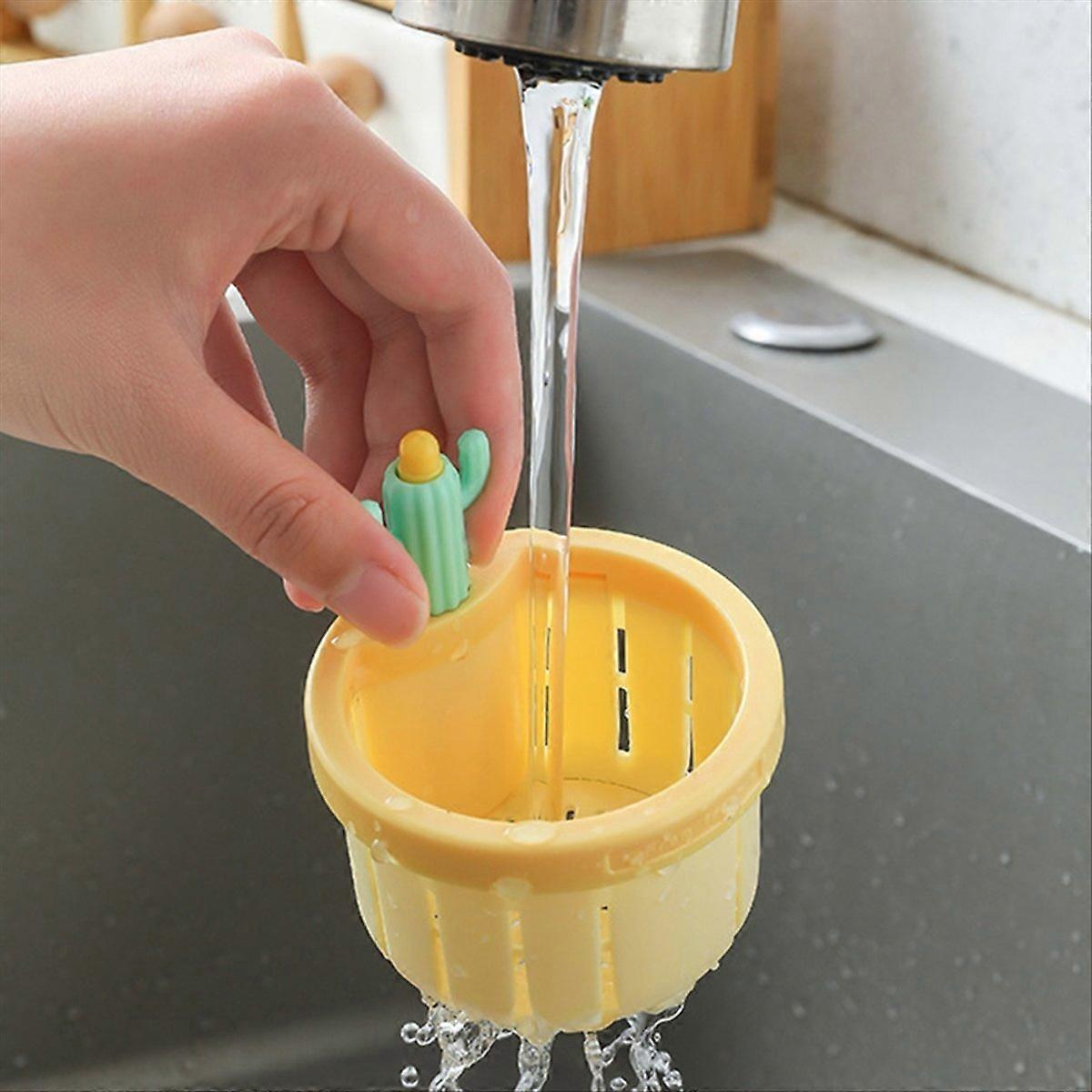 Küchenspülensieb In Kaktusform (4 Stück)