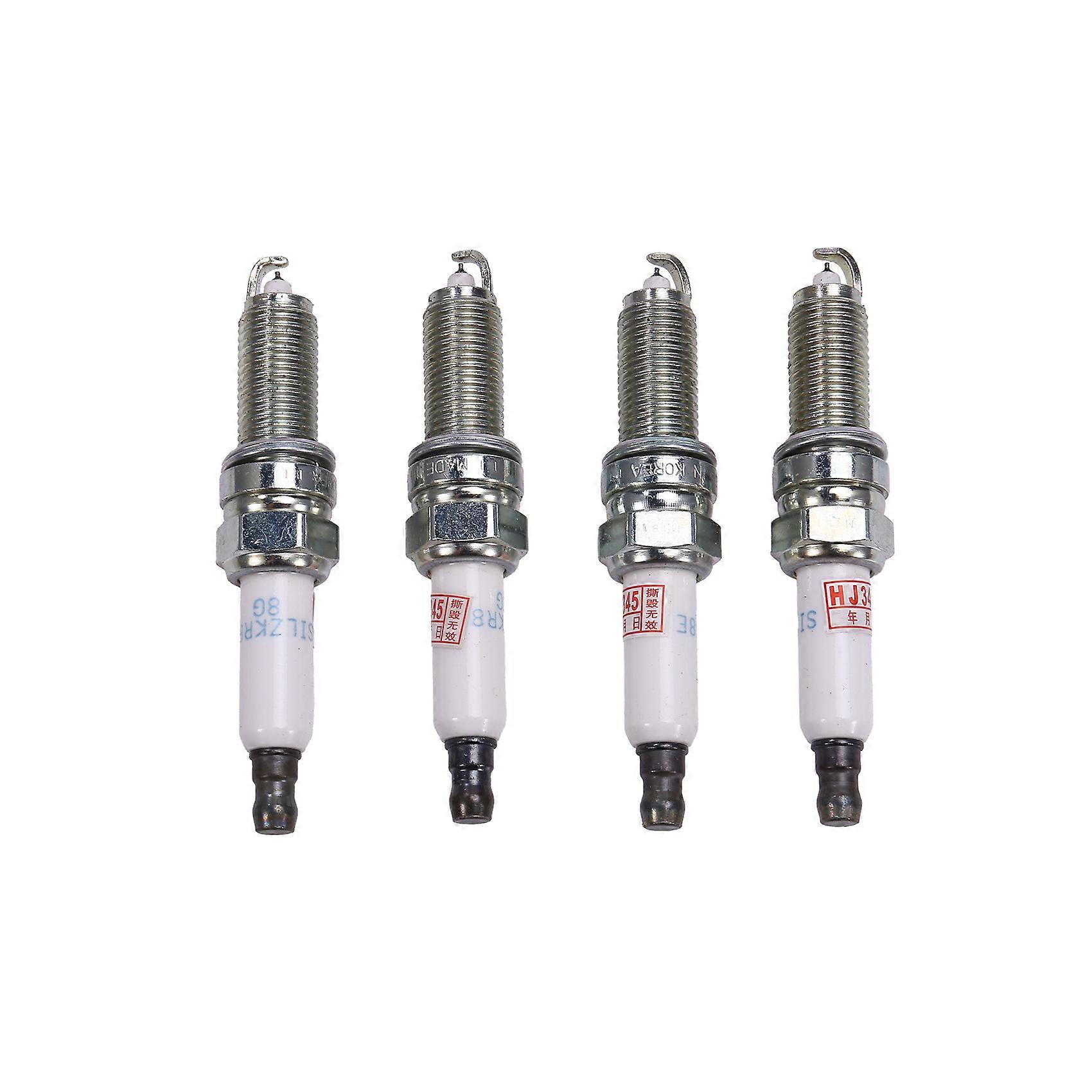 4 Zündkerzen Für Hyundai / Kia 1,6l (1591cc) Dohc L4 Turbo 2015-2023 18849-08080