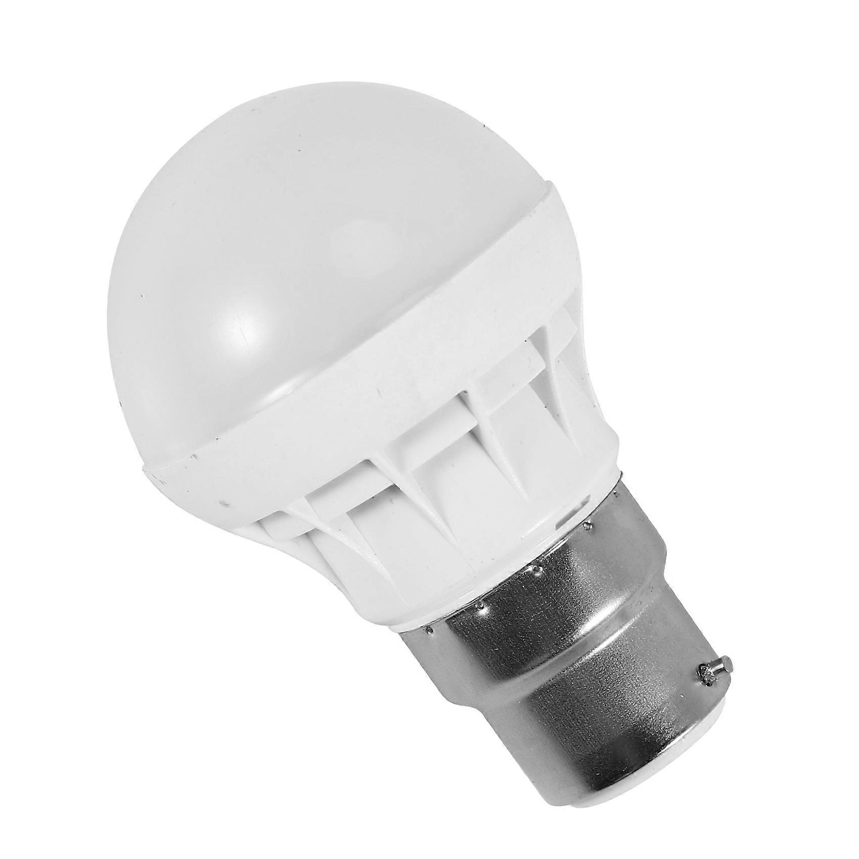 Energiesparende B22-led-lampe (220 V, 3 W, Kaltweiß, Keramik-effekt)