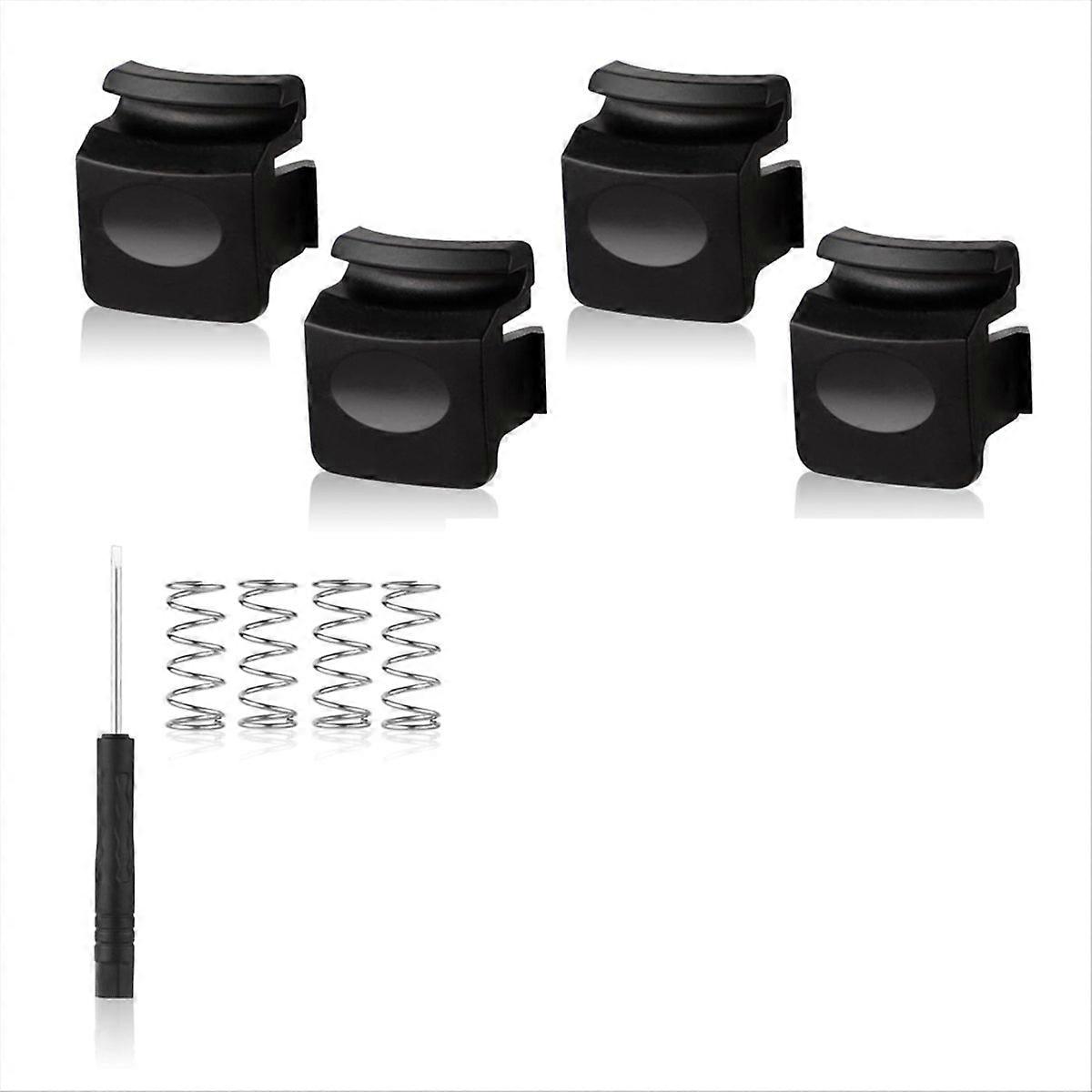 Set Mit 4 Schwarzen Ersatzknöpfen Für 24-oz- Und 32-oz-flaschen.