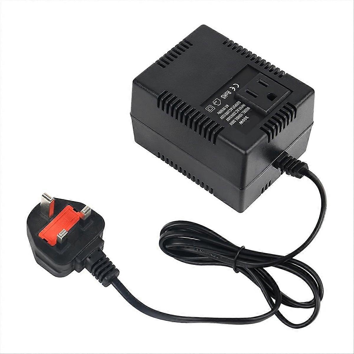 300-w-spannungswandler, 220 V/240 V Auf 110 V/120 V, Intelligenter Und Effizienter Adapter Mit Überhitzungsschutzstecker