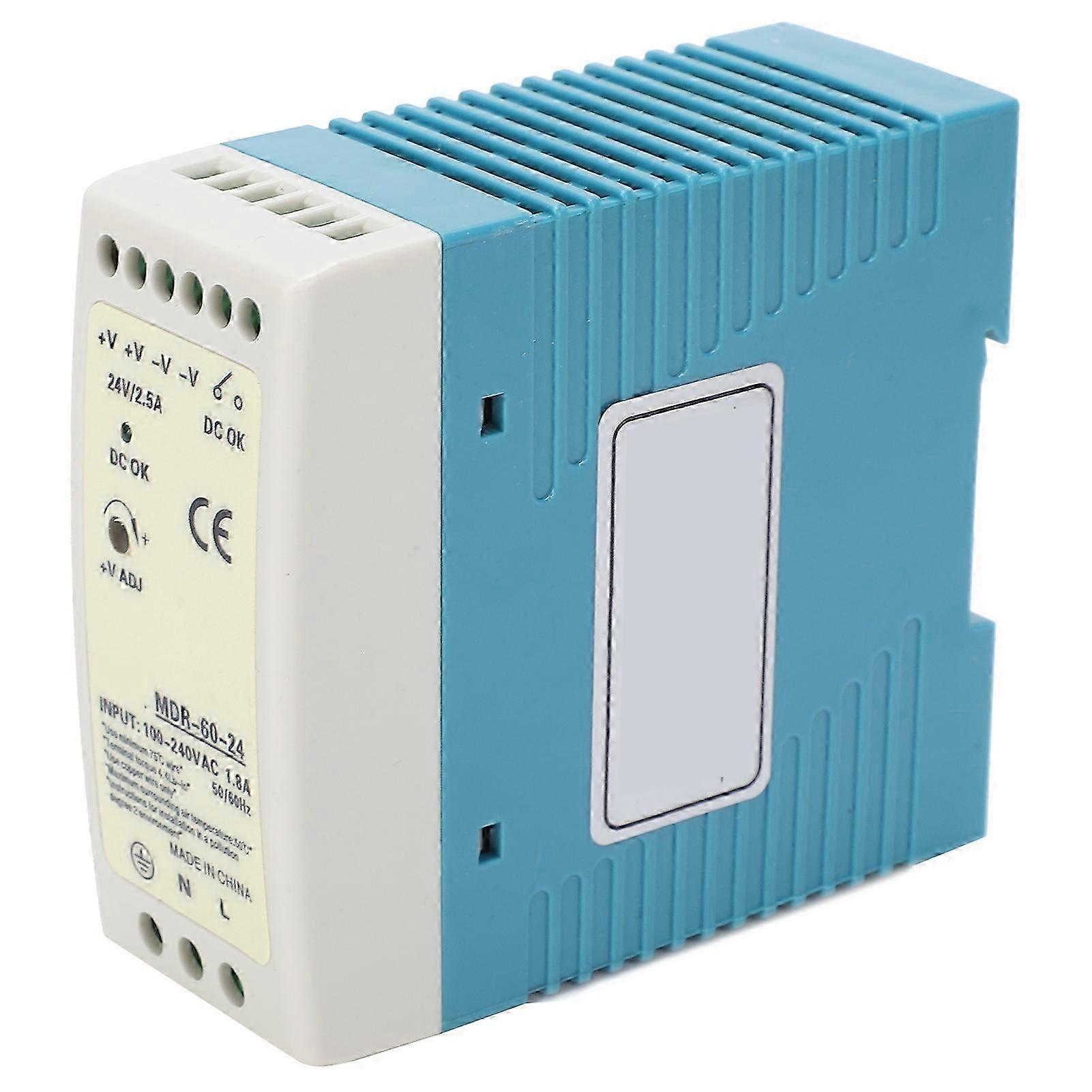 Mdr-60-24 60w 2,5a 100-240vac Industrie-schaltnetzteil Für Sps, Kompakter Spannungswandler, Zuverlässige 24v-stromquelle