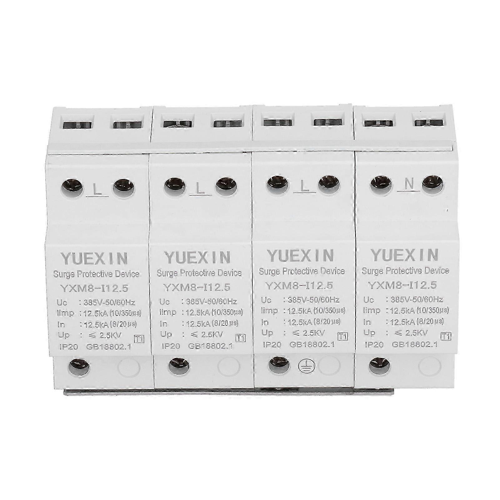 Modularer Überspannungsableiter Für Din-schienen, Elektronischer Schutz Ac 385v 50/60hz, Überspannungsschutzgerät Für Schaltschränke, Zuverlässiges Sicherheitsmodul.