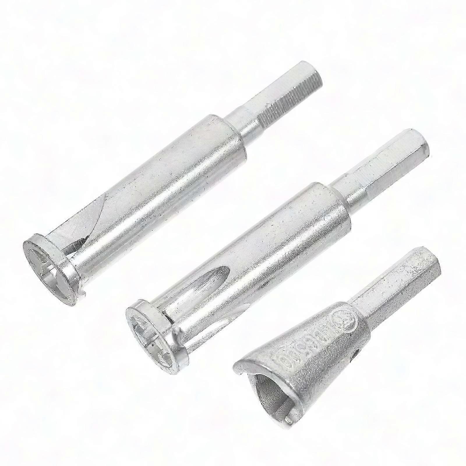 Kabelabisolierer Für Bohrmaschine – Set Mit 3 Steckern Und Diy-abisolierer, 8,9 X 1,9 X 1,9 Cm, Silber, Handwerkzeug