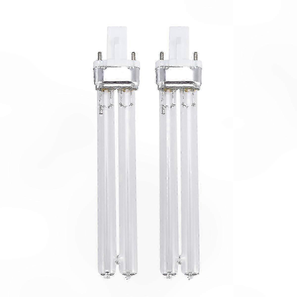 2er-pack 11-w-uv-lampen Für Aquarien, G23-sockel, Effektive Sterilisations- Und Desinfektionslampe