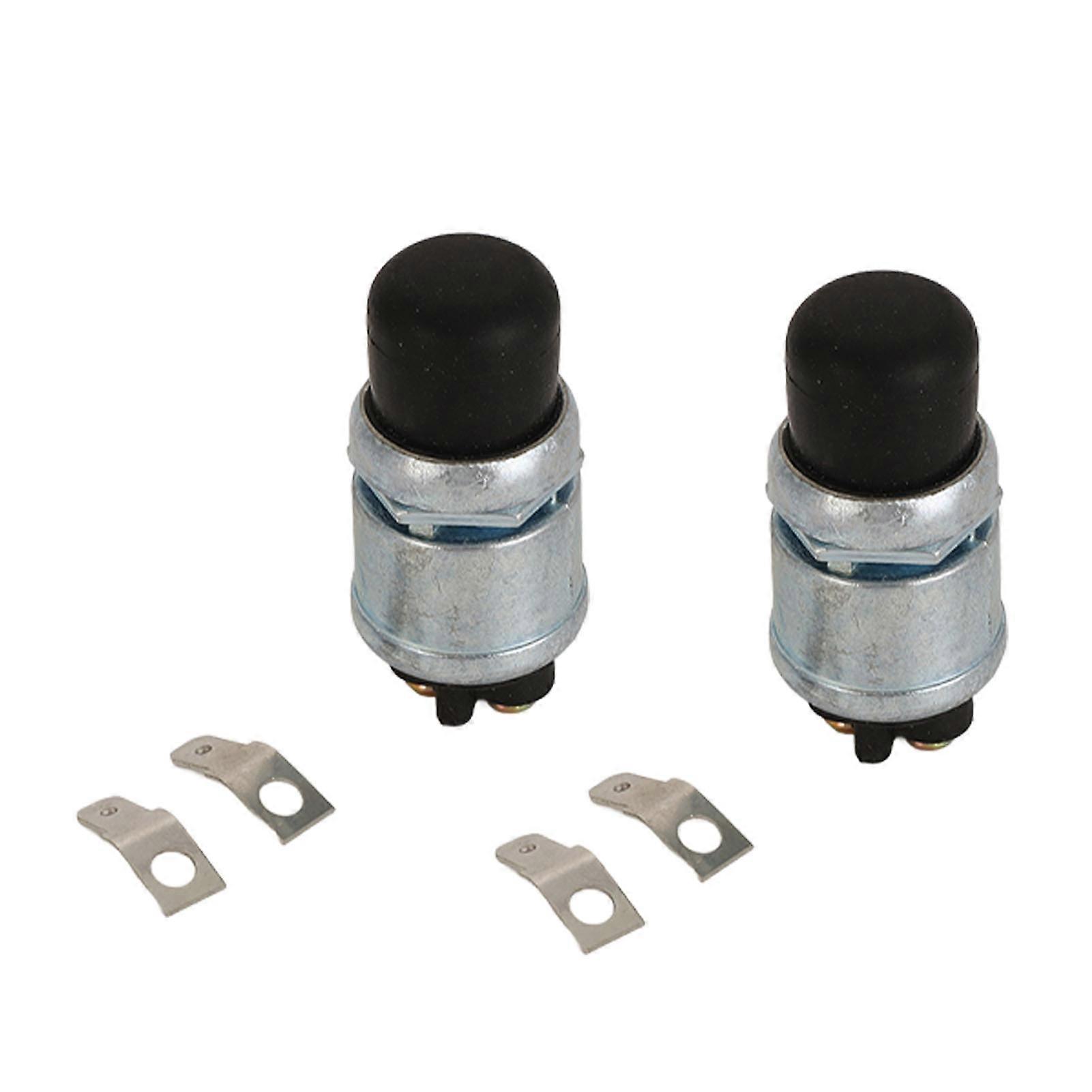 2 Stück 12v Hupenschalter 17318 G1 - Hupenschalter Für Golfwagen Club Car, Ersatzteil Für Ezgo 1993-2022