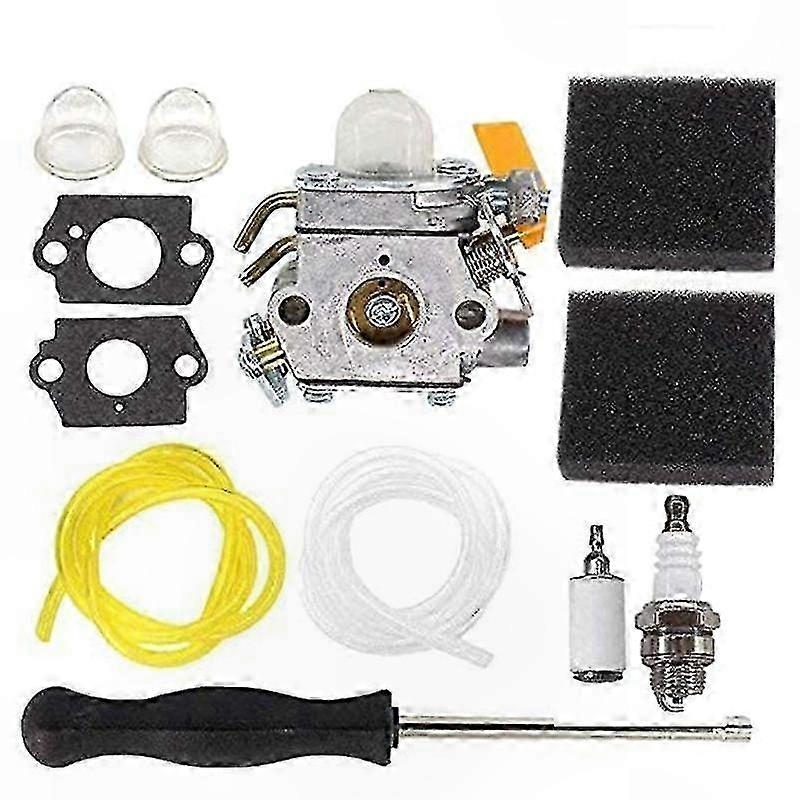 Luftfilter- Und Vergaser-reparatursatz Für 25cc 26cc 30cc 46cc Heckenscheren, Kompatibel Mit Zama C1u-h Modellen.