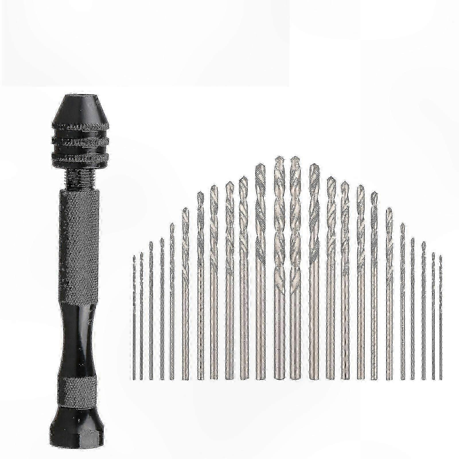 Miniatur-präzisionsbohrer-set Für Filigrane Arbeiten, Set Mit Feinen Bohrern Für Kleinteile, Hochwertige Bohrwerkzeuge Für Detaillierte Heimwerkerprojekte, Komplettset Für Akribische Projekte.