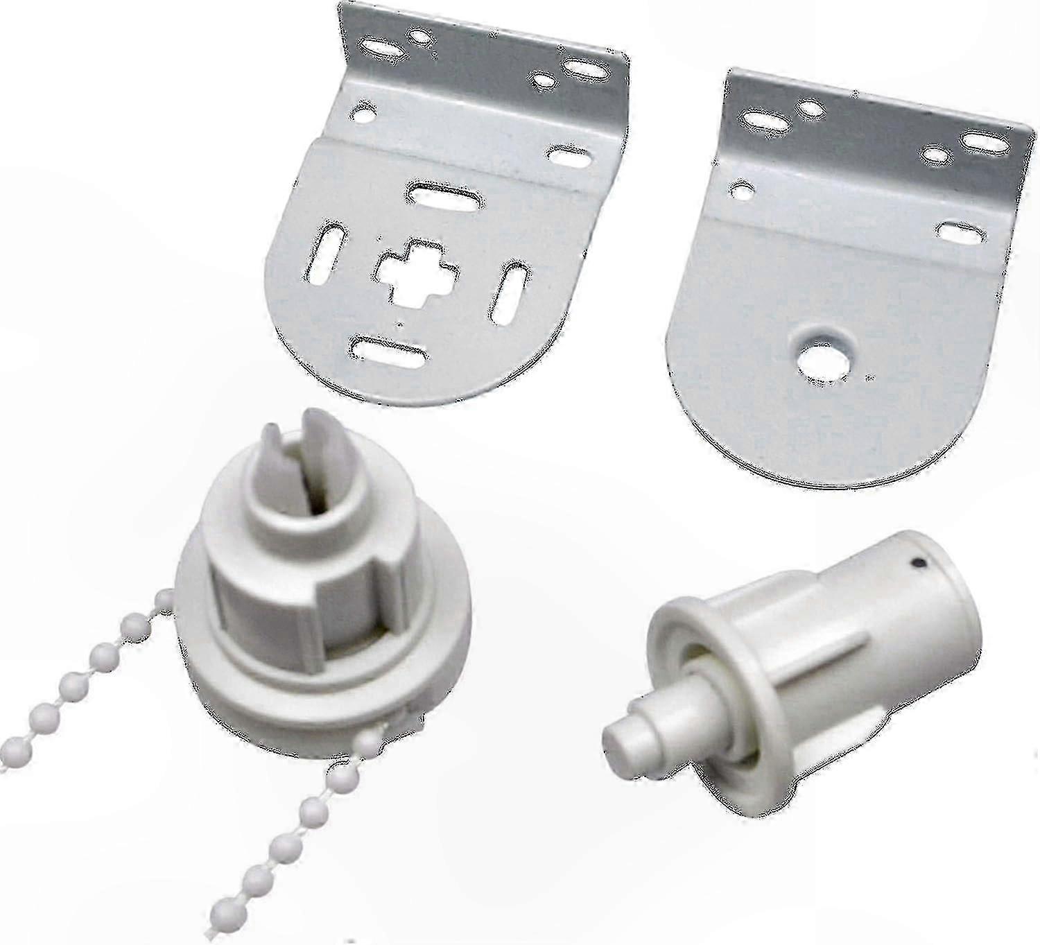 Befestigungsset Für Rollos, 32-mm-mechanismus, Kette Und Metallhalterung, Maximale Traglast 5 Kg