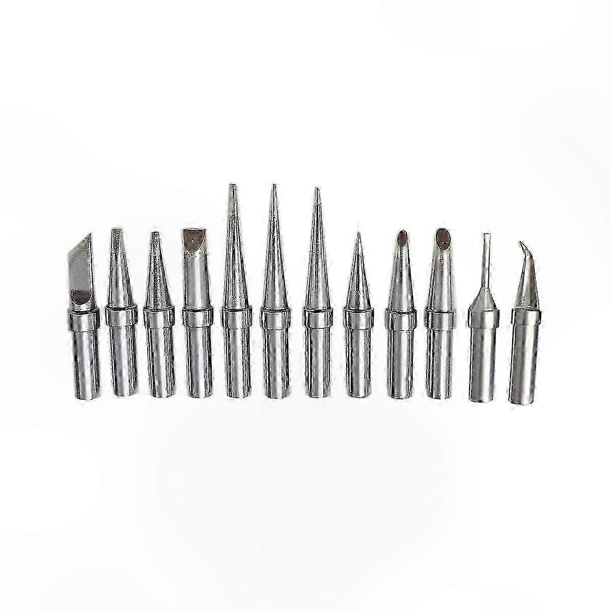 12 Ersatzspitzen Für Weller Lötkolben We1010na Wes51 Wesd51 Pes51 Wep70, Set Mit 12 Et-spitzen, Professionelle Qualität.