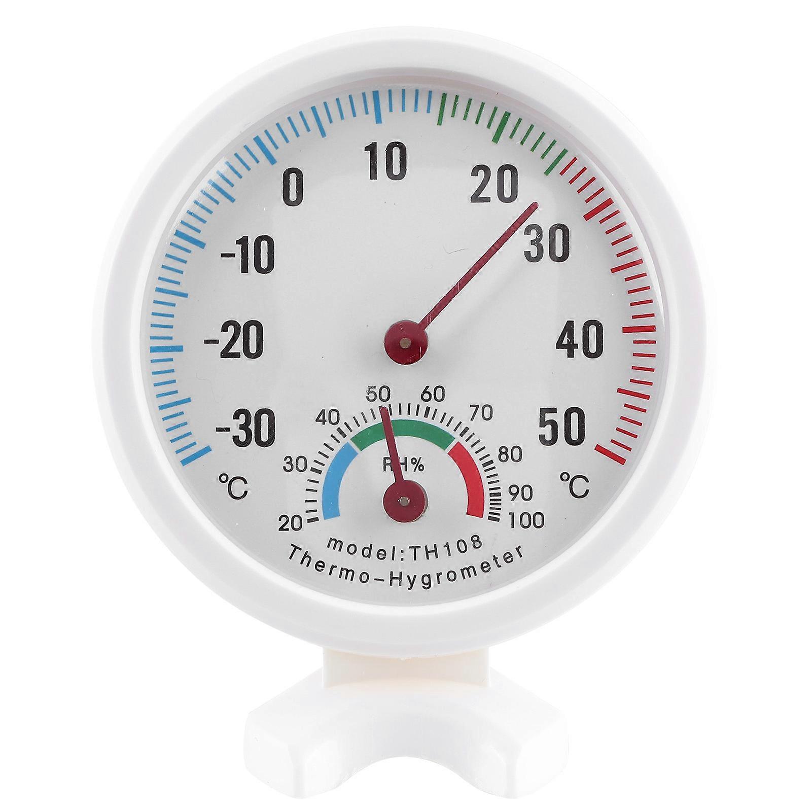 4-teiliges Thermometer-hygrometer-set Mit Skala, Für Den Bürogebrauch, Mit Temperatur- Und Feuchtigkeitsanzeige, Präzise Für Den Heimgebrauch