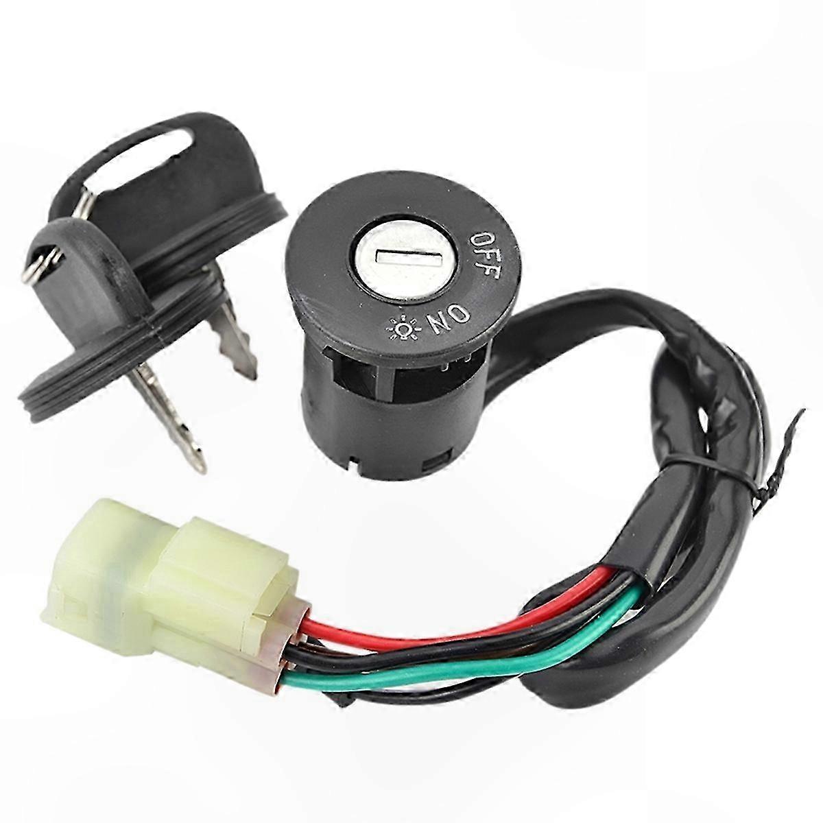 Zündschlüssel Neiman Atv Mxu 50 150, Zündschalter Mit Schloss Und Schlüsseln, Quad-kompatibles Ersatzteil, Einfacher Austausch, Robust Und Langlebig.