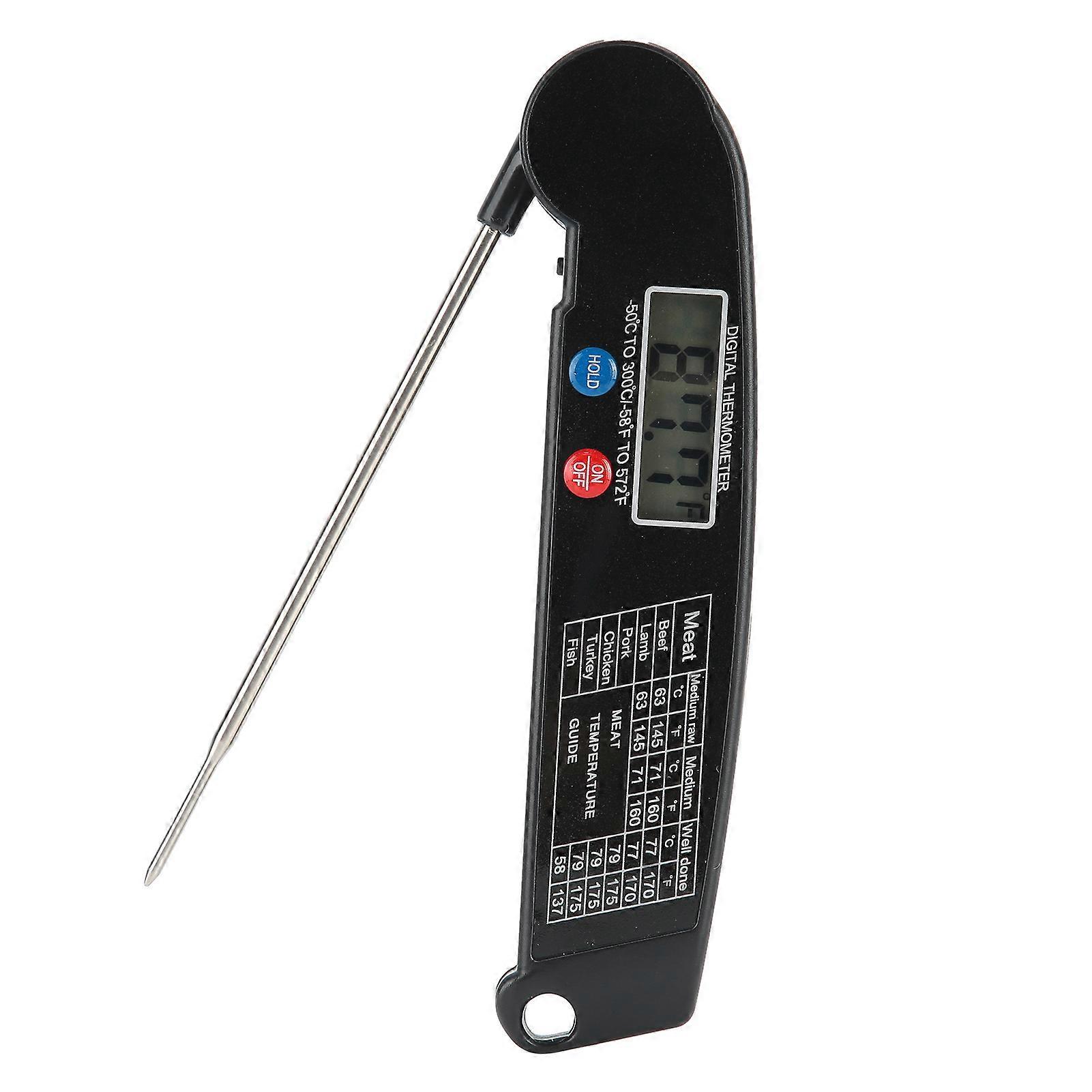 Wasserdichtes, Digitales Sofortanzeige-küchenthermometer Für Grillabende Im Freien, Präzises Kochzubehör