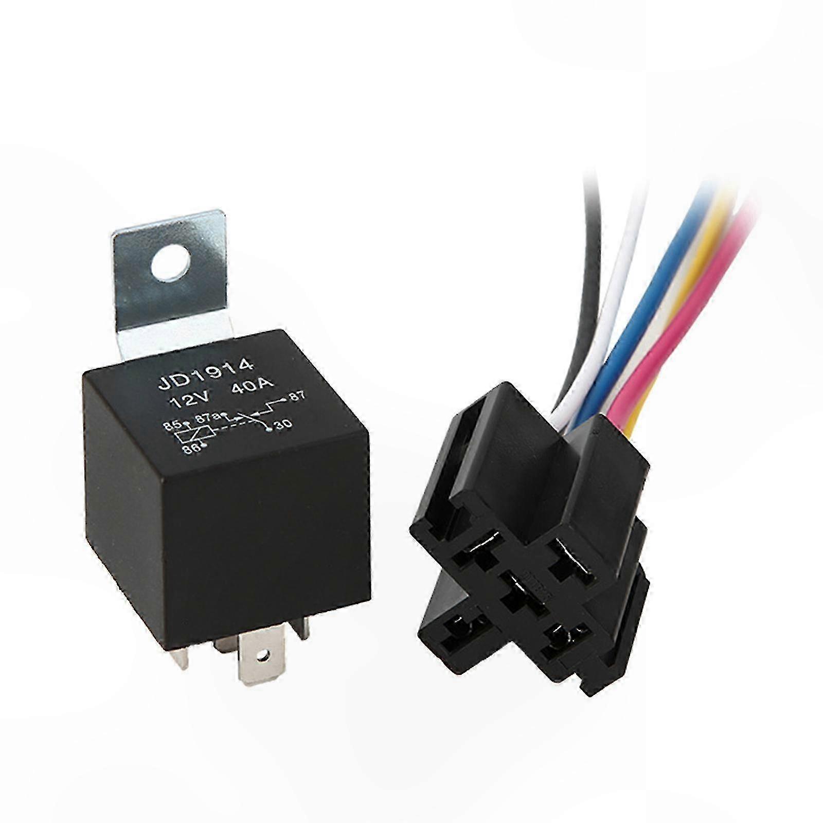Einstellbares Led-blinkerrelais Für Autoblinker, 4-polige Und 5-polige Anzeige, Fahrzeugkompatibel, Blinkbirne.
