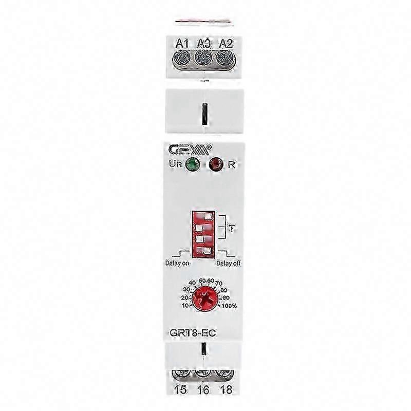 Grt8-ec Doppelfunktions-zeitrelais 10 A Mit Ein-/ausschaltverzögerung Ac230 V