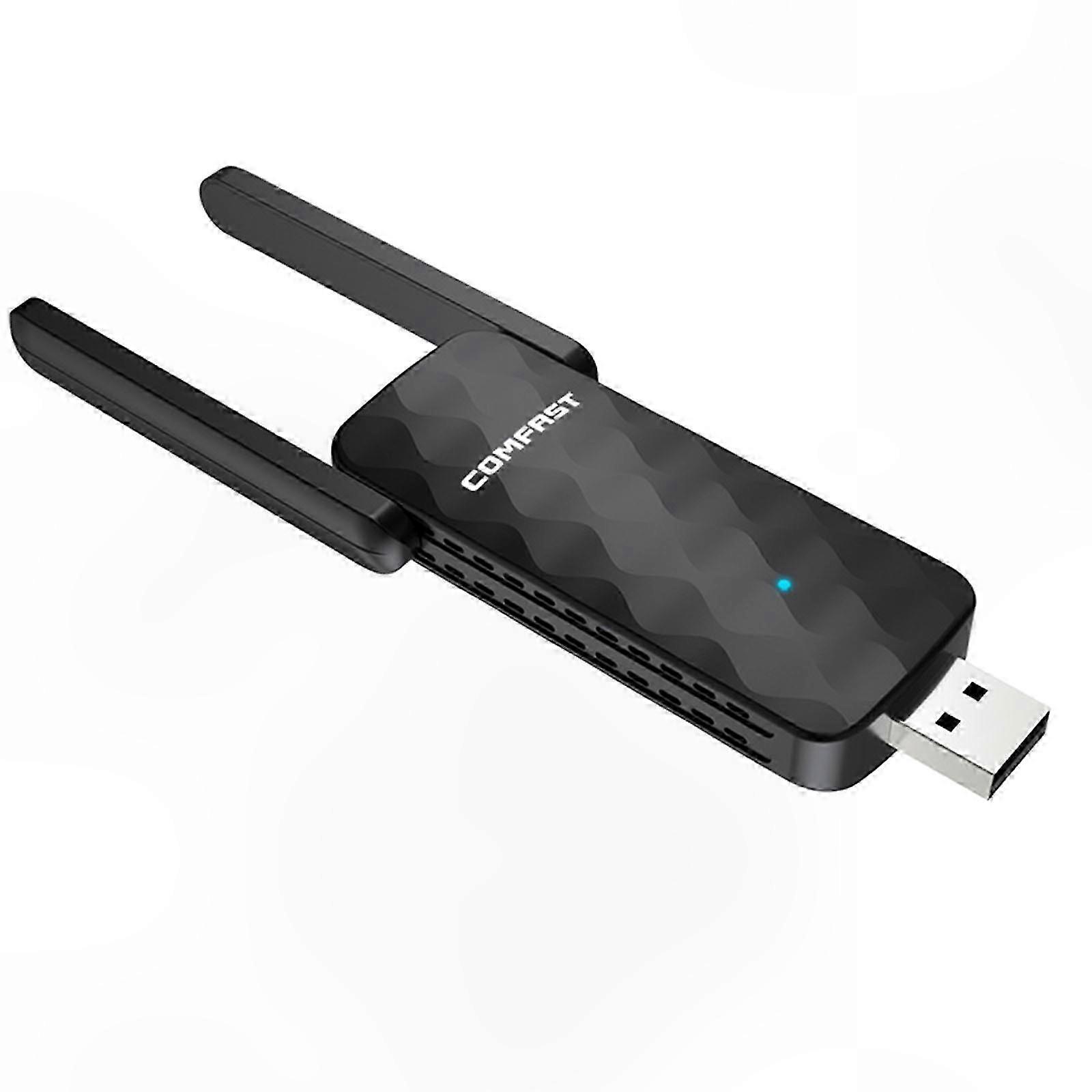Cf-822ac Dualband-netzwerkkarte (650 Mbit/s), 2,4 Ghz/5,8 Ghz Wlan, Treiberloser 802.11ac-adapter Für Desktop-pcs, Hochleistungs-wlan-karte