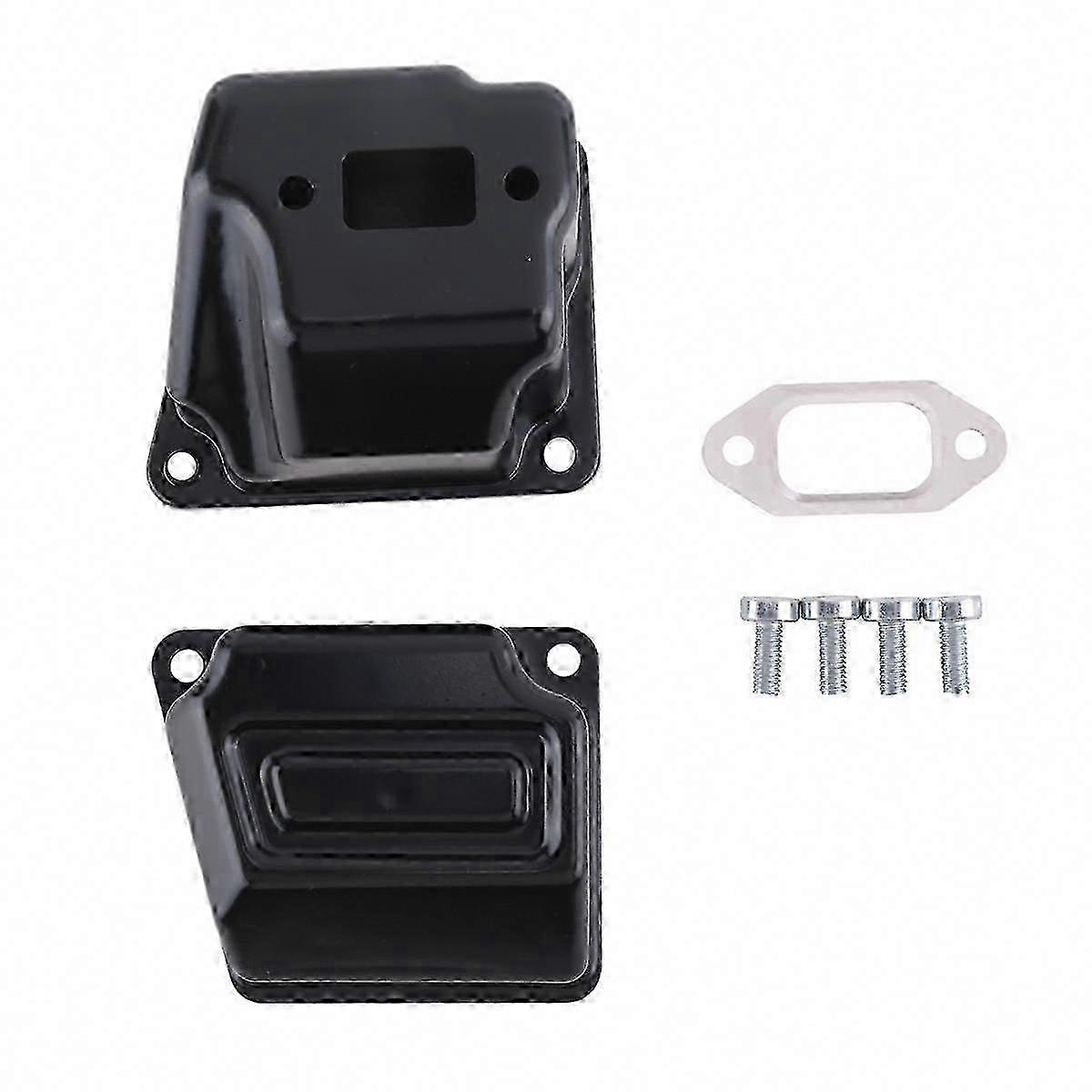 Kompletter Schalldämpfer Ms 260, Ersatzauspuffrohr Für Kettensägen 024 026 Ms 240 260, Teilenummer 1121 140 0606, Motorauslass, Montagesatz, Langlebig Und Effizient.