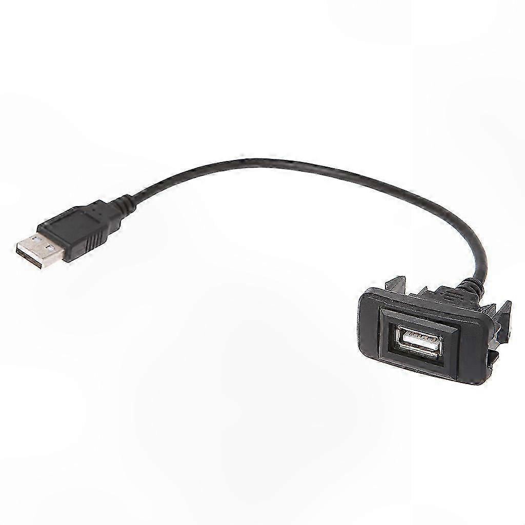 Vigo 12–24v Usb-adapter, Ladekabel Mit Aux-anschluss, Kfz-adapterkabel, Zigarettenanzünderstecker, 2a Schnellladung