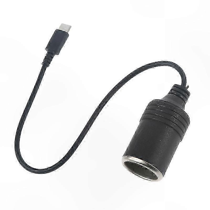 Usb-c Pd Auf 12v Kfz-steckdose-kabel, Zigarettenanzünder-ladeadapter, 12-volt-stromkabel Für Autozubehör, Schnellladekompatibel, Flexible Länge, Usb Typ-c-anschluss.