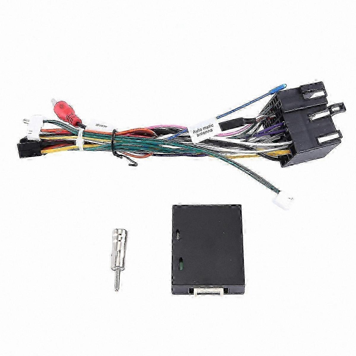 Can-bus-adapterkabelbaum Mit Stromanschluss Und Decoder Für Alfa Romeo 147 Und 159, Kabelstecker, Montagesatz, Kompatibel Mit Alfa Romeo Fahrzeugen, Elektronisches Zubehör, 12 V, 2 Stück
