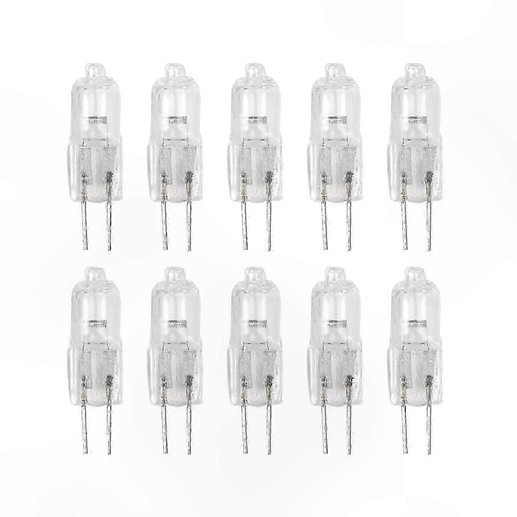 Packung Mit 10 G4-halogenlampen, 12 V, 35 W, Stiftsockel, Warmweißes Licht