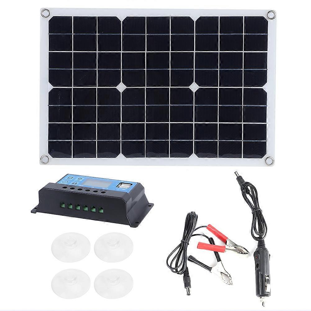 20w 5v Monokristallines Silizium-solarpanel, Photovoltaikmodul Mit Laderegler Für Den Außenbereich
