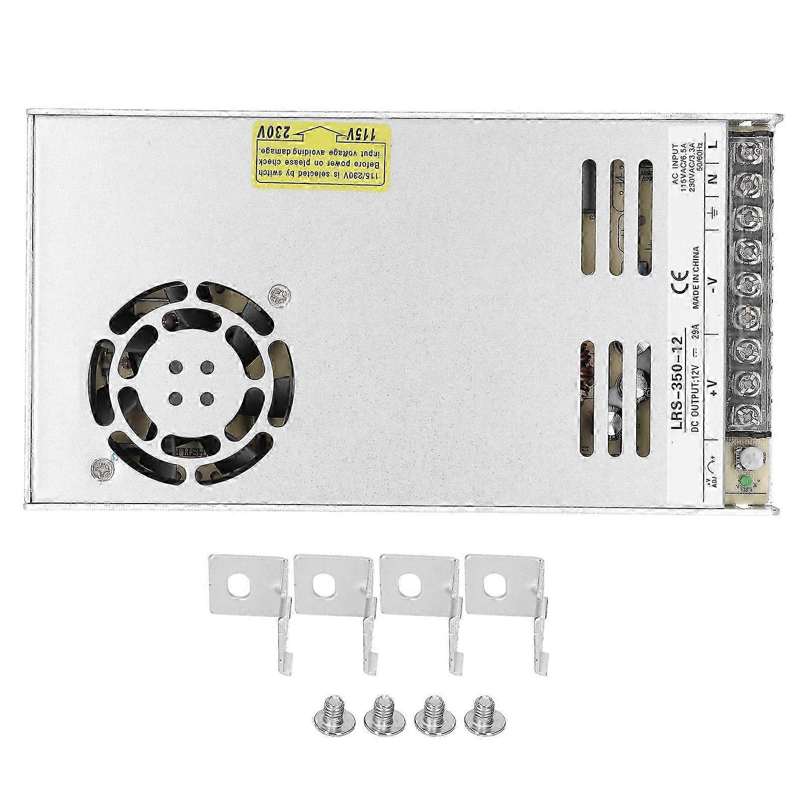 Berm Lrs-350-12 Schaltnetzteil, Transformator Mit Led-anzeige, 4763hz, Stabile Spannungsquelle Für Industrieanlagen, 12v, Effizienter Wandler.