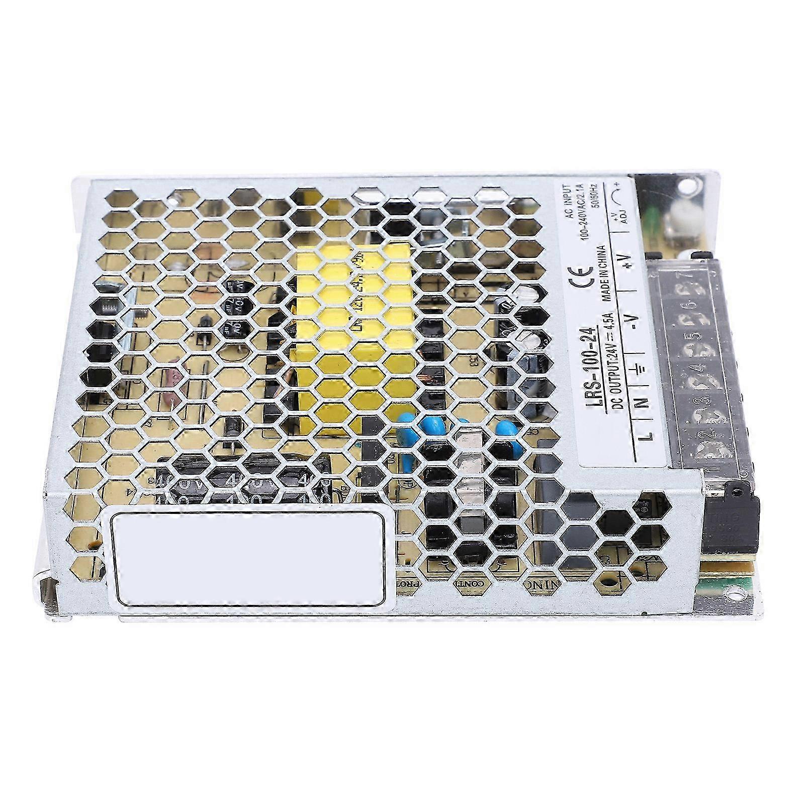 100w Led-transformator Lrs-100-24, 24v, Schaltnetzteil, Universeller Elektronischer Treiber Für Led-streifen Und Strahler, 85264vac Eingang, Hochleistungsfähiger Stabilisierter Wandler.