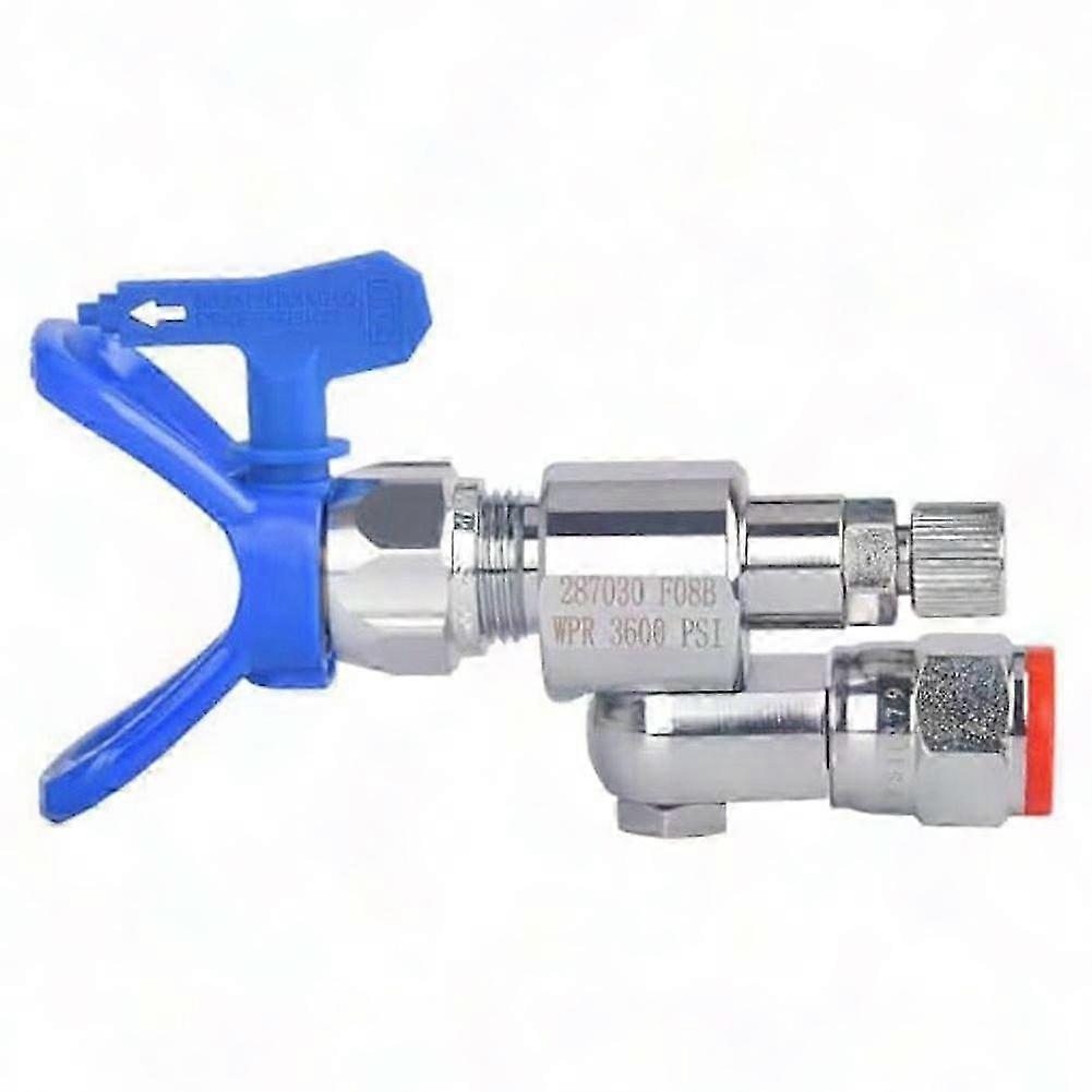 Cleanshot Absperrventil Für Airless-farbspritzgeräte, Mit Schwenkanschluss Und Drehbarer Verlängerung
