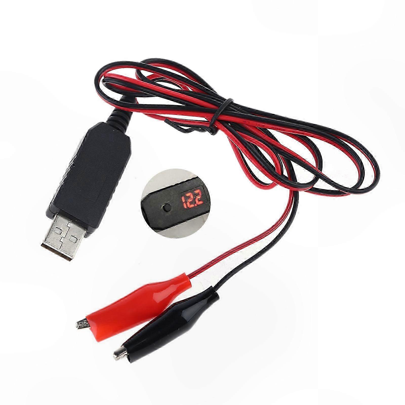 Qc3.0 Usb-ladekabel, Einstellbarer Spannungsadapter 5v/6v/8,4v/12v, Leistungsmodul-konverter, Mehrzweck-transformatorkabel