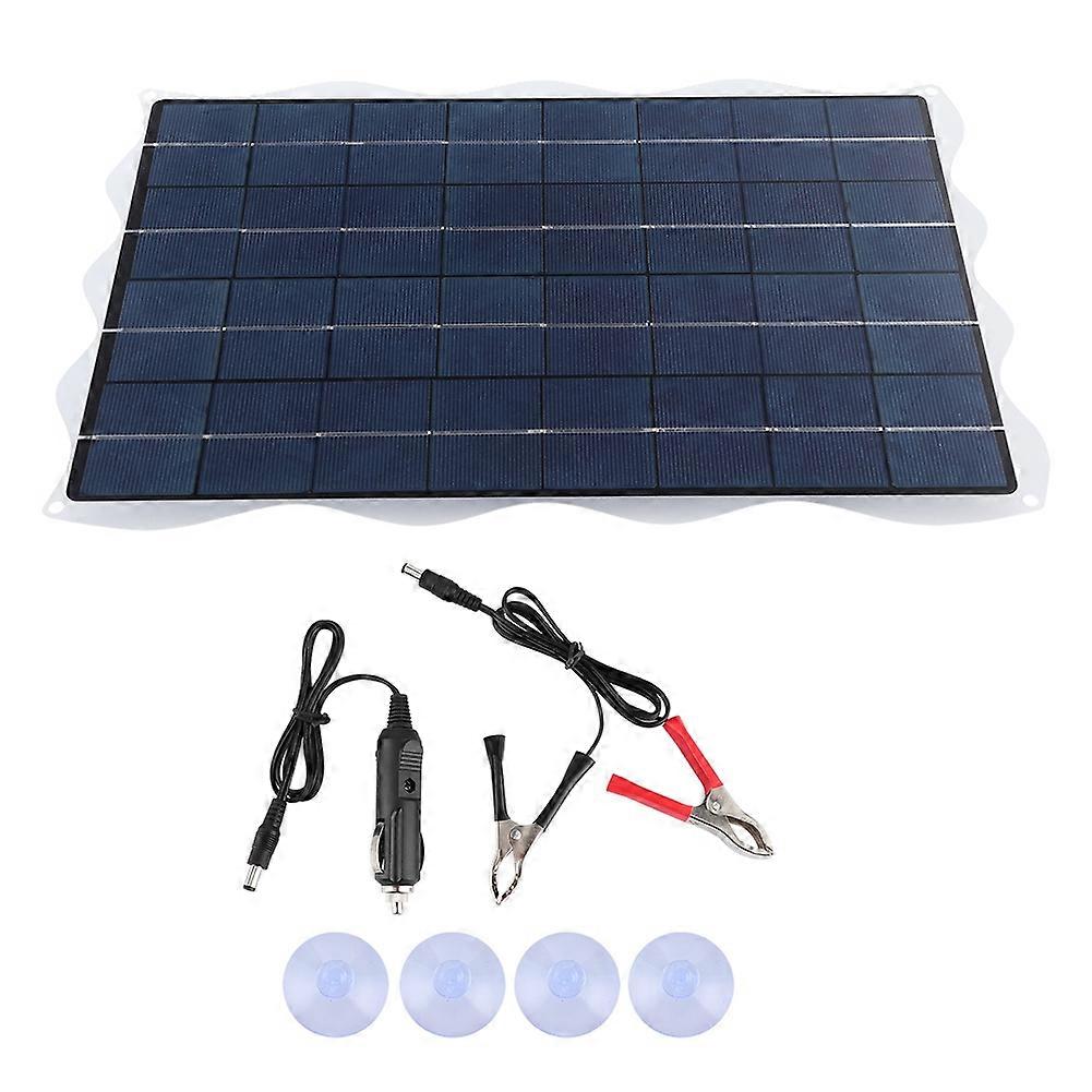 20w 18v Solarpanel-akkuladegerät Mit Ständer Für Reisen, Camping, Outdoor-aktivitäten Und Picknicks