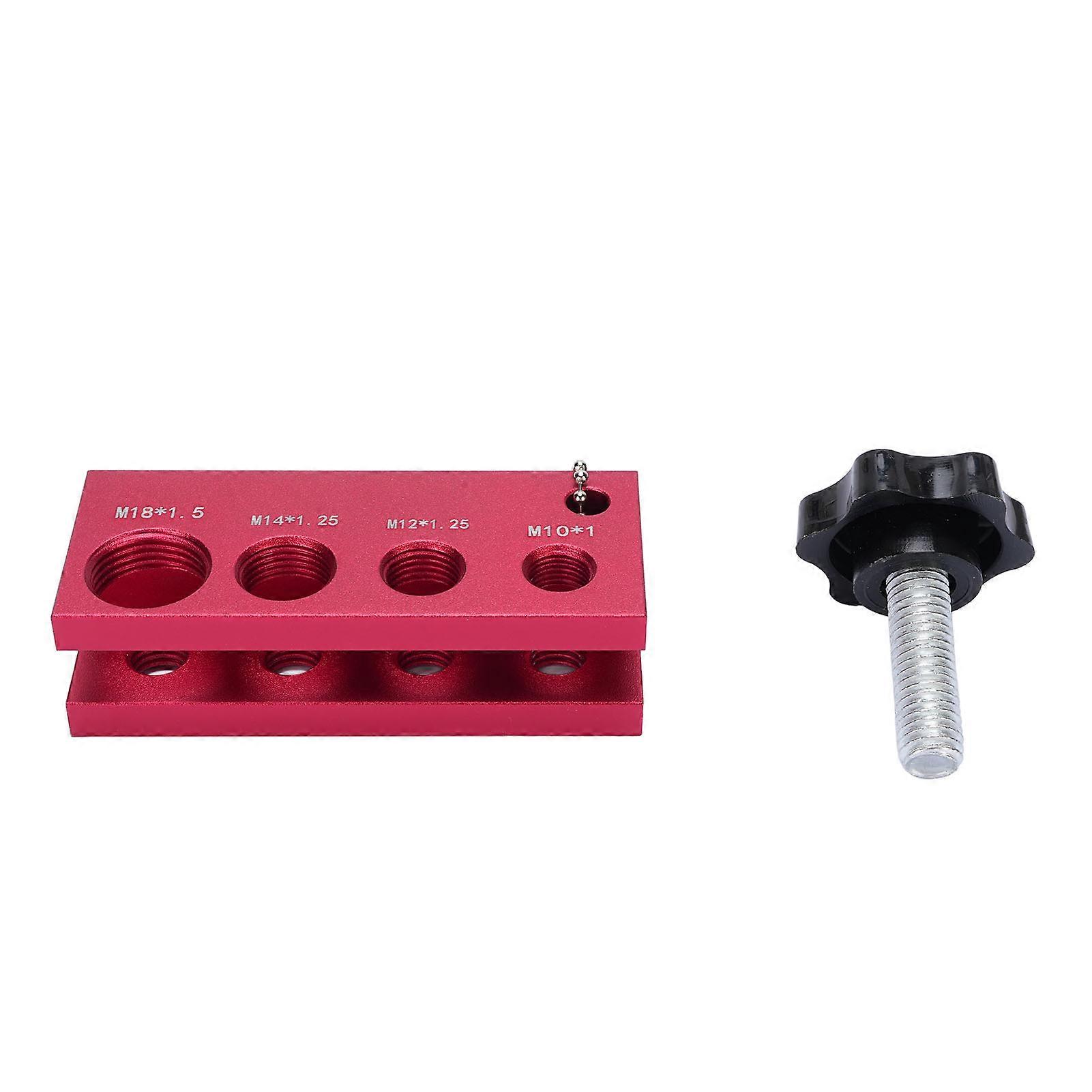 Präzises Und Praktisches Zündkerzenabstandsmessgerät Aus Aluminium, Kompatibel Mit 10mm, 12mm, 14mm Und 16mm Zündkerzen, Robuster Und Einfach Zu Bedienender Kalibrator.