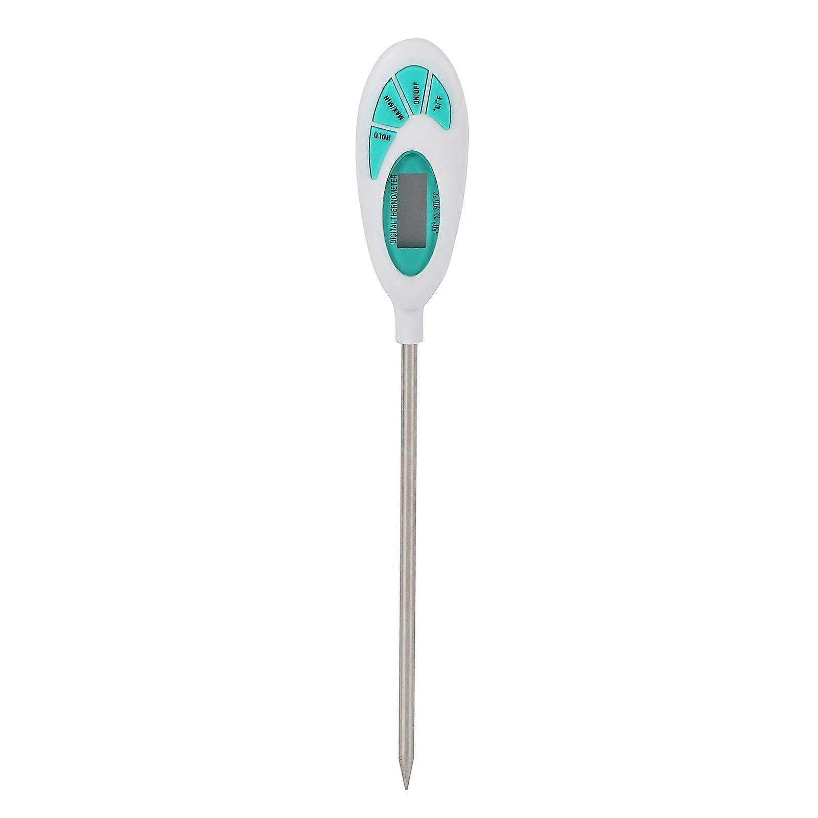 Digitales Lcd-kochthermometer Für Lebensmittel, Temperaturfühler Zum Grillen Und Backen, Präziser Hitzemesser