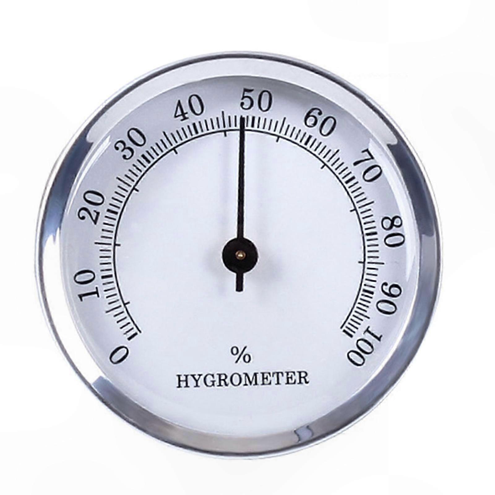 Präzises Zigarrenhygrometer Mit Runder Nadelanzeige Für Zigarrenkisten, Humidore Und Etuis, Zuverlässige Feuchtigkeitsmessung