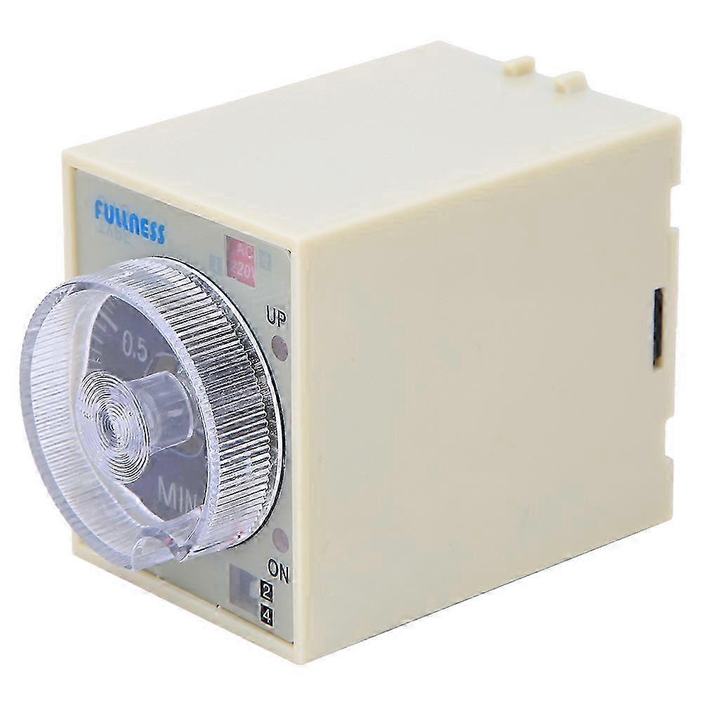 Zeitverzögerungsrelais St3pa F, Verzögerungstimer Mit Drehknopf, Robustes Pc-gehäuse, 220 V Ac, 50/60 Hz, Einstellbare Verzögerungszeit, Höchste Qualität