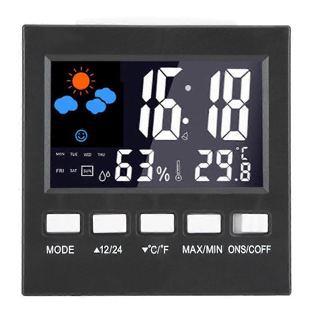 Digitales Innenthermometer Für Schlafzimmer, Präzisions-hygrometer, Misst Lufttemperatur Und Luftfeuchtigkeit, Wandgerät Mit Display