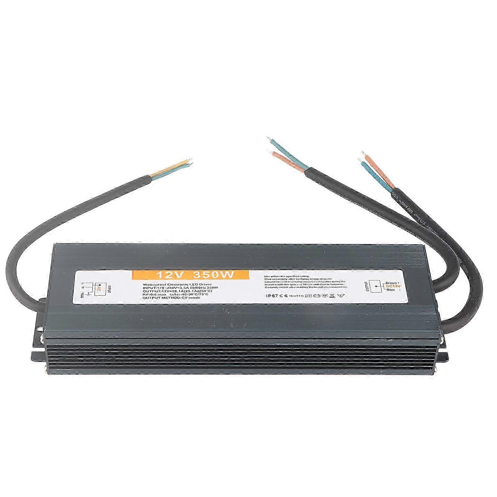 Ultradünnes, Wasserdichtes Netzteil Für Leds, 350-w-dc12v-transformator, Ac170–250-v-50/60-hz-schaltregler