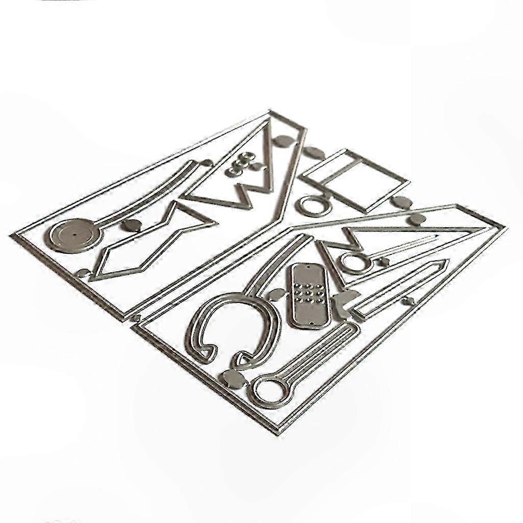 Metall-stanzform, Arztkleidung-schablone, Diy-scrapbooking-album-kartenpapier-vorlage, Form, Dekoration