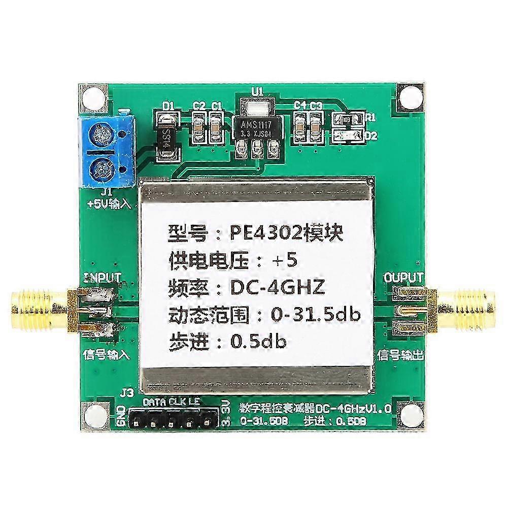 Digitaler Hf-dämpfungsregler Pe4302, Modul Mit Hoher Linearität, 0,5-db-schritte, Für Hochfrequenzprüfungen Und -anwendungen