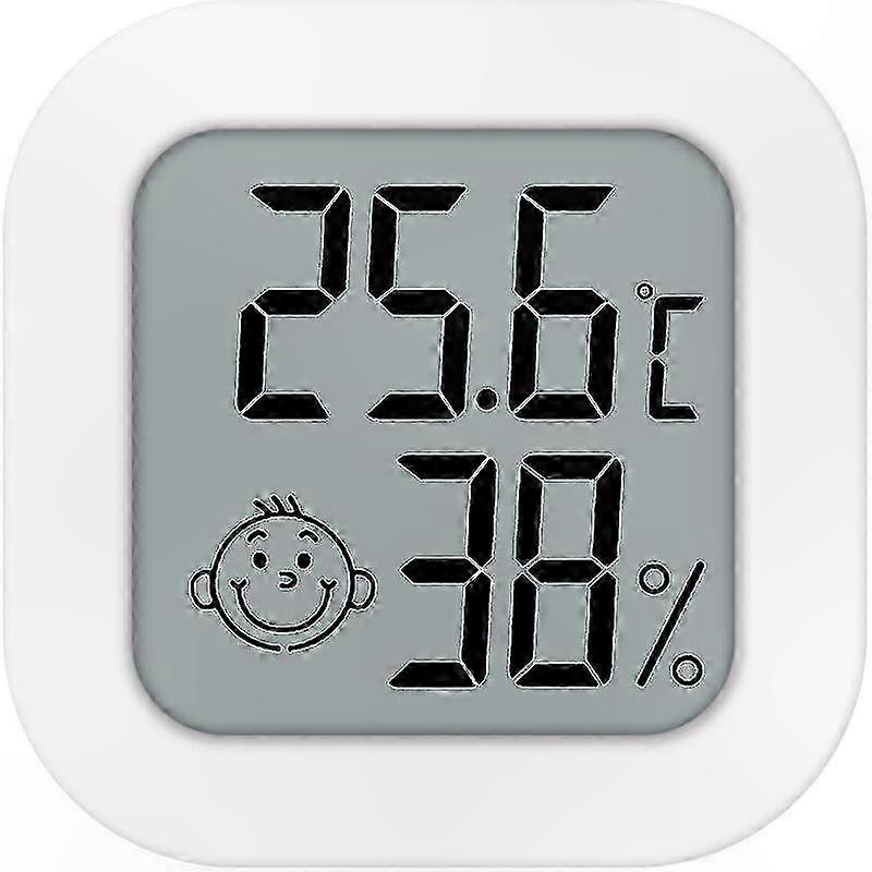 Digitales Lcd-thermometer Mit Hygrometer Für Den Innenbereich, Mini-temperatur- Und Feuchtigkeitssensor, Raumklimaüberwachung.