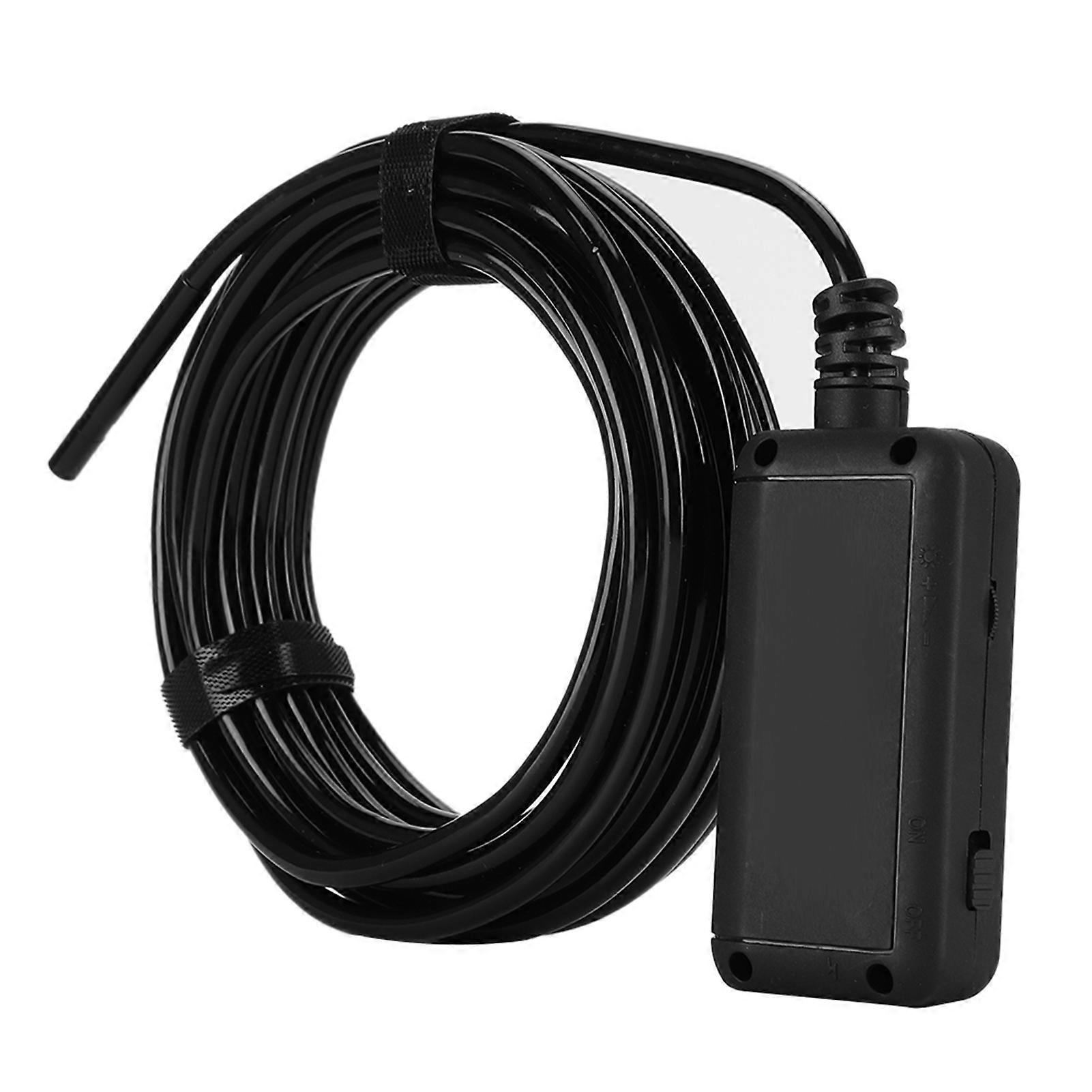 5-megapixel-wlan-inspektionskamera (0,2 Zoll), Ip67-endoskop Mit 6 Leds, Für Ios- Und Android-smartphones, Wasserdichter Betrachtungssensor