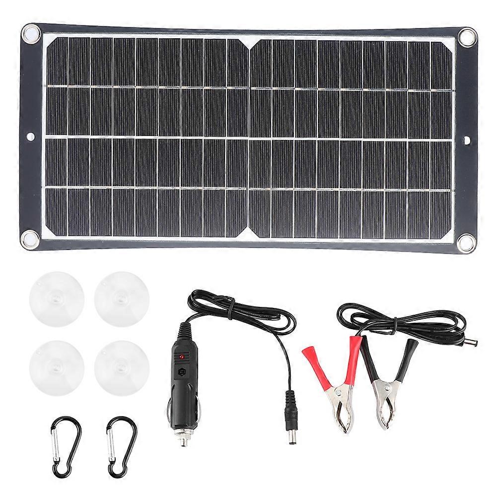 20-w-solarpanel Mit Tragbarem Usb-ladegerät Für Reisen, Wandern Und Camping Faltbares Photovoltaikpanel Für Den Außenbereich