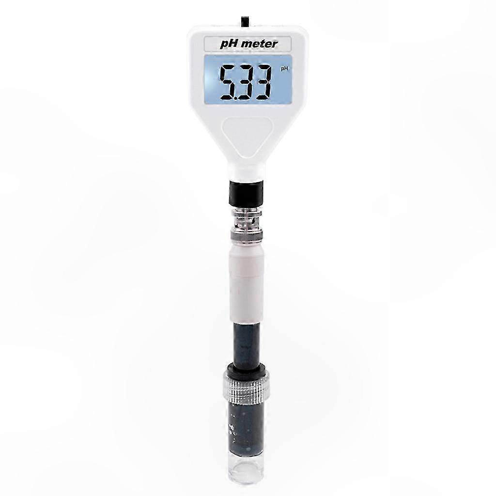Tragbares Digitales Ph-messgerät Mit Lcd-bildschirm, Wasserdichtes Multifunktions-säuremessgerät Für Boden, Lebensmittel, Haut Und Wasser, Präzises Steuergerät Mit Digitalanzeige