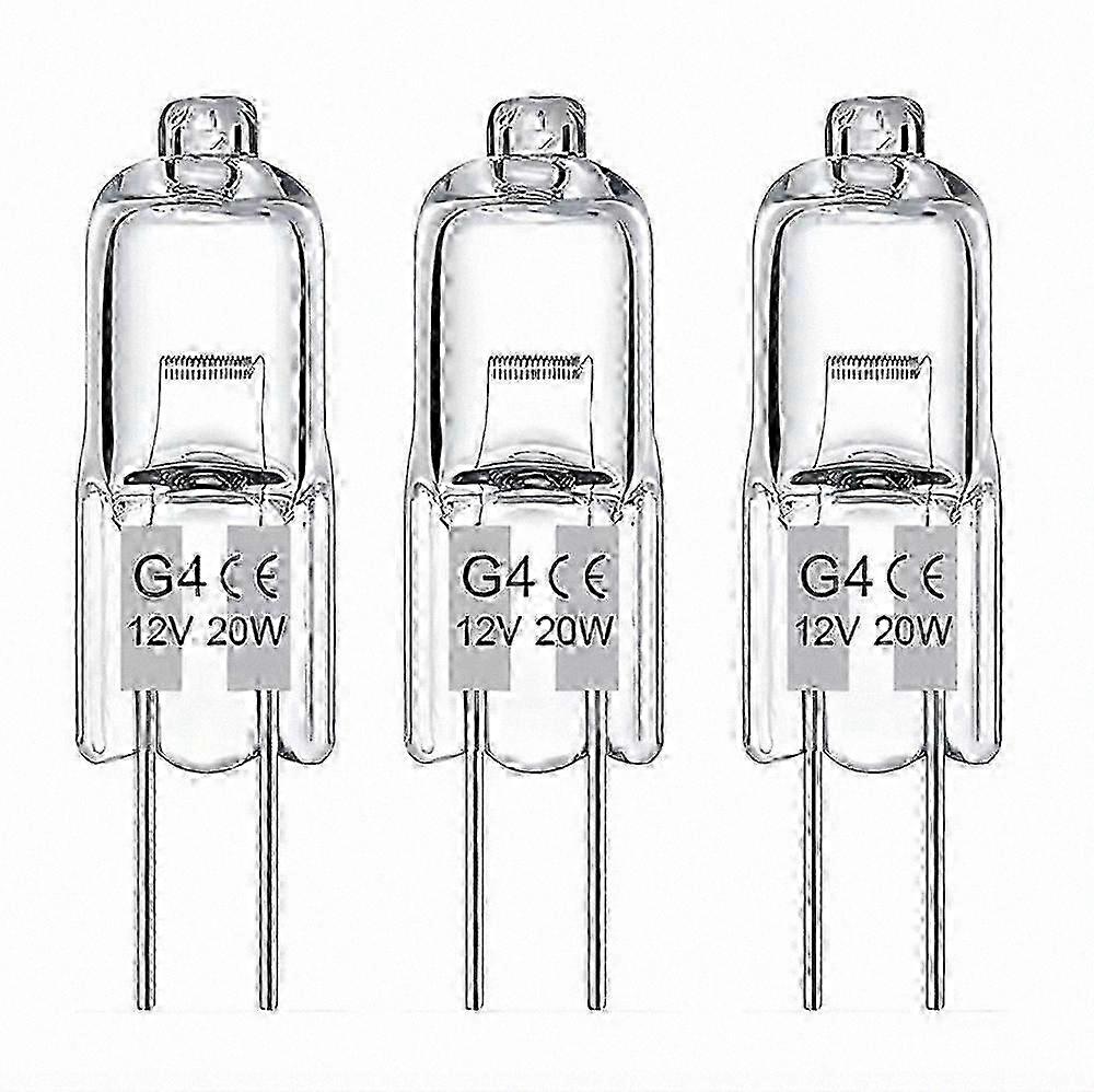20er-pack G4-halogenlampen, 20 W, 12 V, Warmweiß, Optimale Beleuchtung Für Leuchten Und Strahler, Einfacher Austausch, Hervorragende Qualität