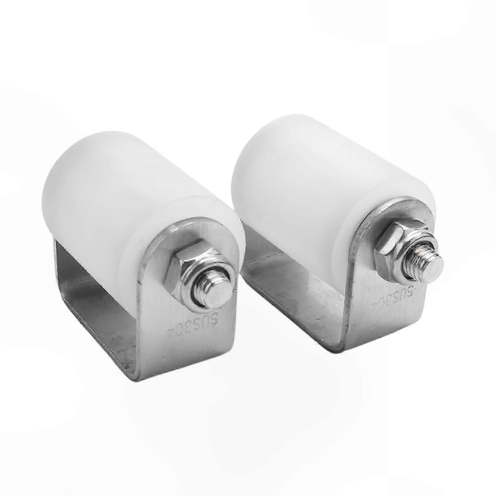 Paar Kugellager-führungsrollen Für Schiebetore - 3" Hochfeste Nylonrollen, Robuste Stützräder Für Tore, 2-teiliges Set.